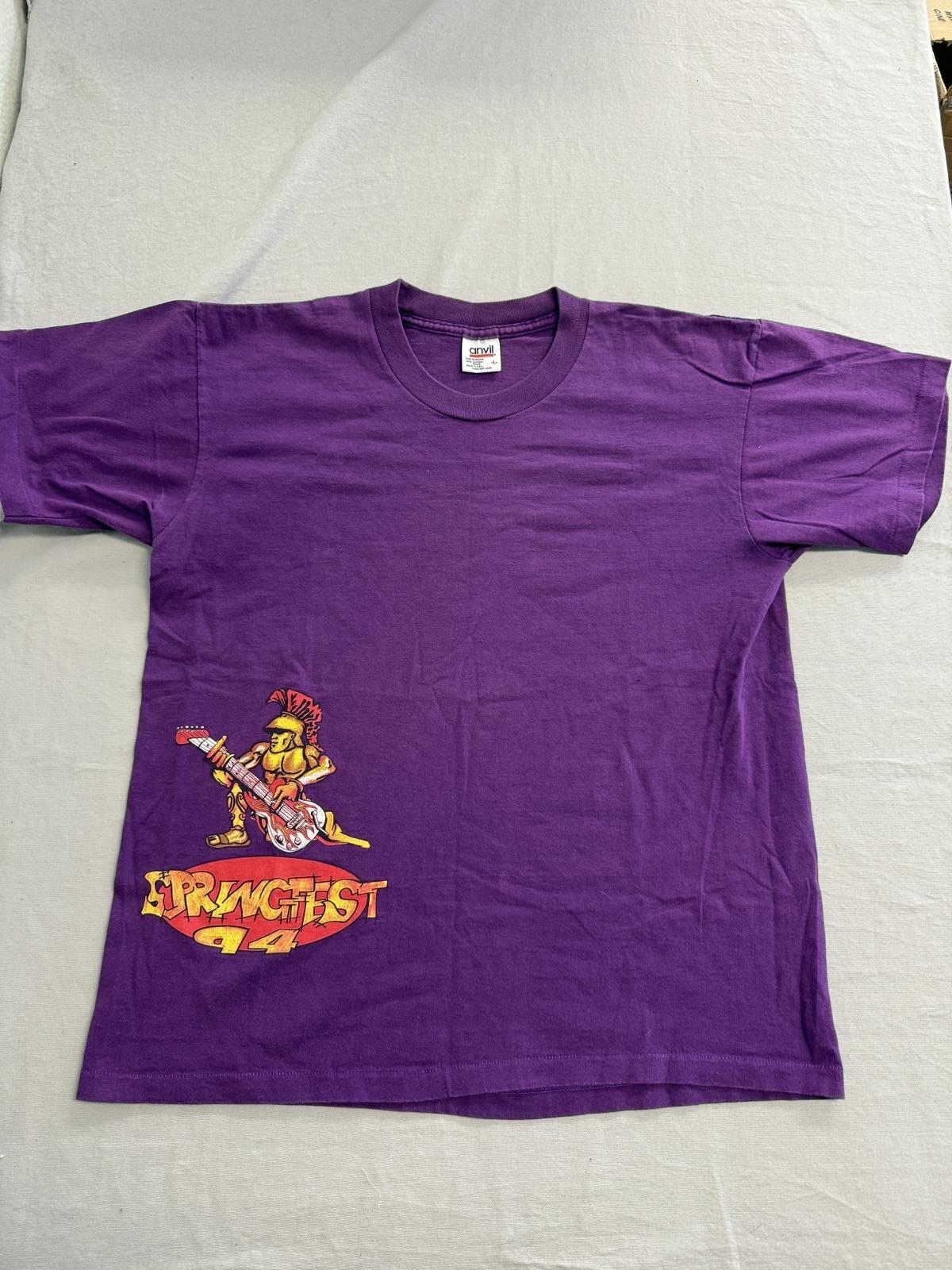 Vintage USC Springfest 1994 Trojan Warrior Playing Guitar S