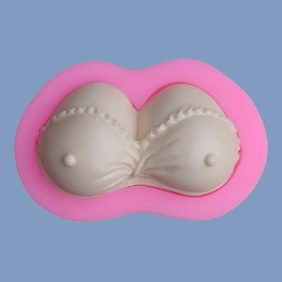 Moule en Silicone Forme Soutien-gorge Sexe Décoration de Gâteau Fondant Bougie Chocolat Savon Moule 3D Outils de Pâtisserie Moules Sugarcraft
