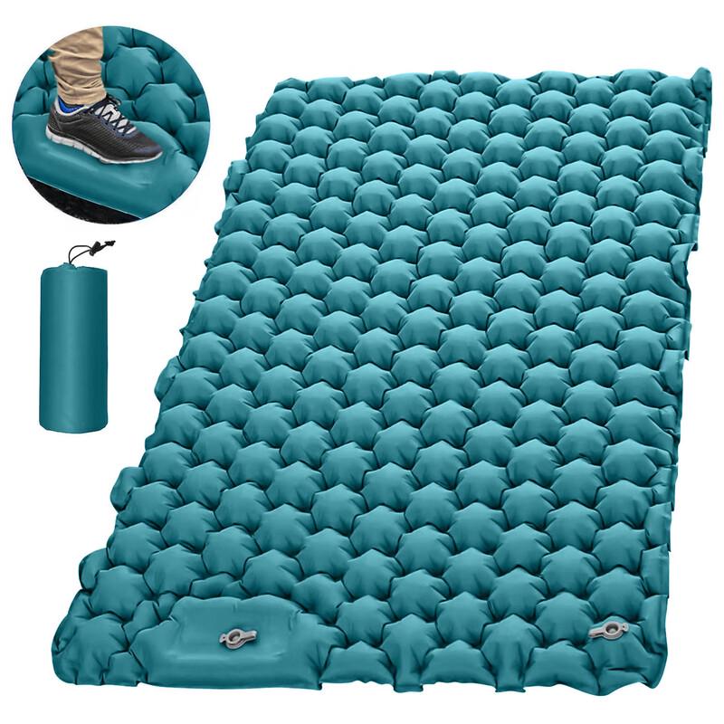 Outdoor Foot Pump Inflatable Air Mattress 196*125*9