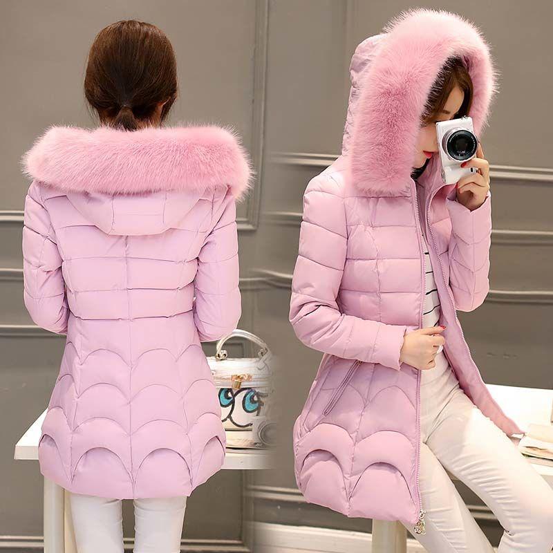 Fake Fur Parkas Women Down Jacket  Winter Jacket Women Thick Snow Wear Winter Coat Lady Clothing Female Jackets Parkas