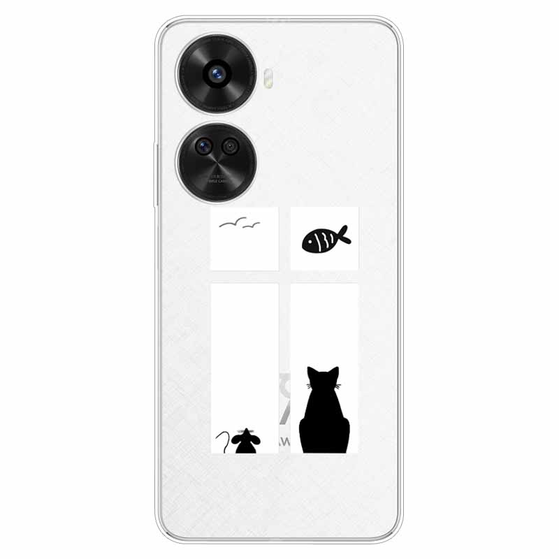 For Huawei Nova 12 SE Case Soft Girl Shockproof Phone Cover for Huawei Nova 12SE Case BNE-LX1 TPU Clear Transparent Silicone