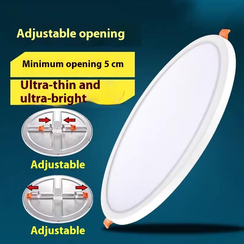 1 Adet LED Panel Işıkları Yüzeye Monte Spot 8W 15W 220V Yuvarlak Panel Işık Beyaz İç Mekan Yatak Odası LED Işık