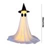 M-Modern-Outdoor Halloween Yard Decoration Ghost Light Up Decor Ornament Glow For Lawn Porch Indoor Pathway Holiday