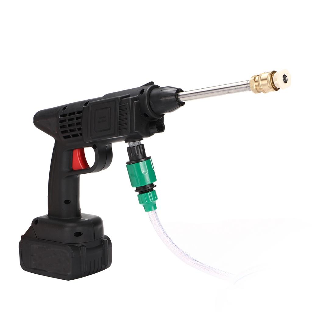 12/24V Cordless Cleaner Car Washer Spray High Pressure Water Guns Cleaner For Battery Water Nozzle Cleaning Machine 800W