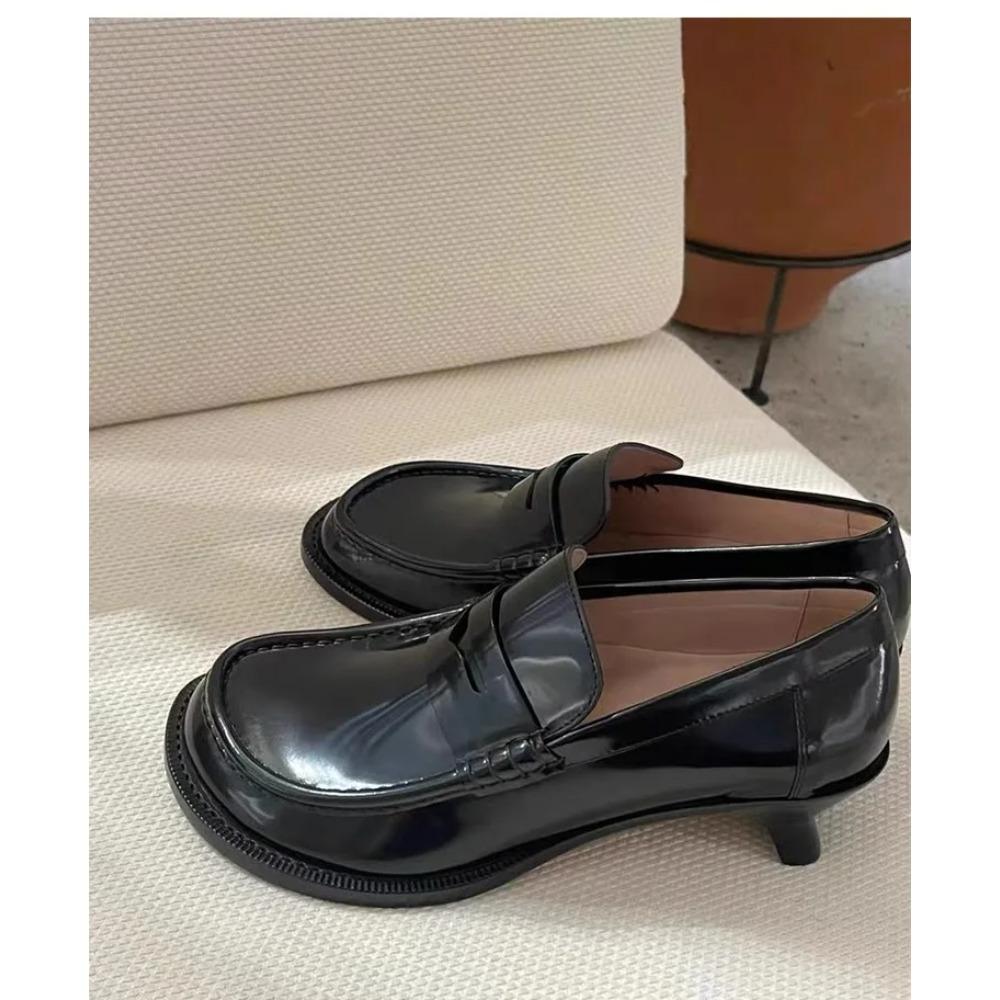 Designer Platform Women Pumps Shoes Fashion Shallow Slip On Ladies Elegant Thick High Heel Shoes Women's Mary Jane Shoes