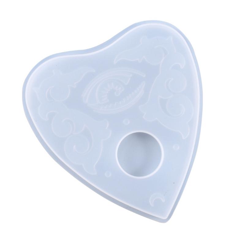 Crystal Epoxy Resin Mold Divination Tray Psychic Board Silicone Mould Multifunctional Silicone Mold for Divination Tray
