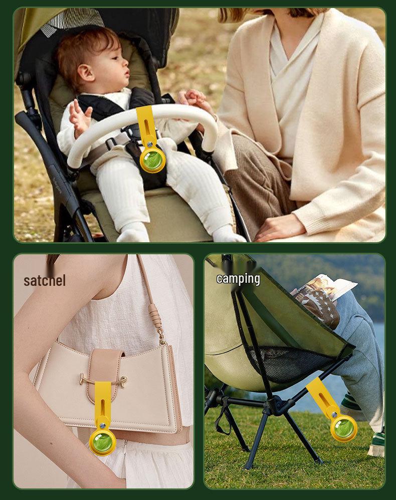 Portable Silicone Anti-Mosquito Pendant with Long-Lasting Plant Essential Oil for Outdoor Sports