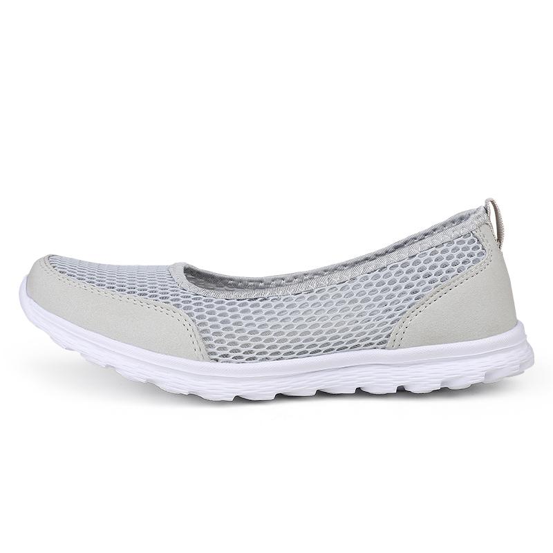 

35-42 Женские туфли на плоской подошве, повседневные туфли-лодочки, лоферы для мамы и медсестры 39 светло-серый