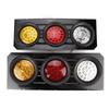 2pcs 63LEDs Waterproof Rear Tail Light Indicator Lamp for Trailer Truck Caravan