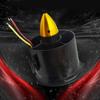 QX-Motor 70mm Efficient 6-Blade Ducted Fan with QF2822-3000KV Brushless Motor for RC Airplanes, Black Aluminum Alloy + Plastic Set for RC Hobbies