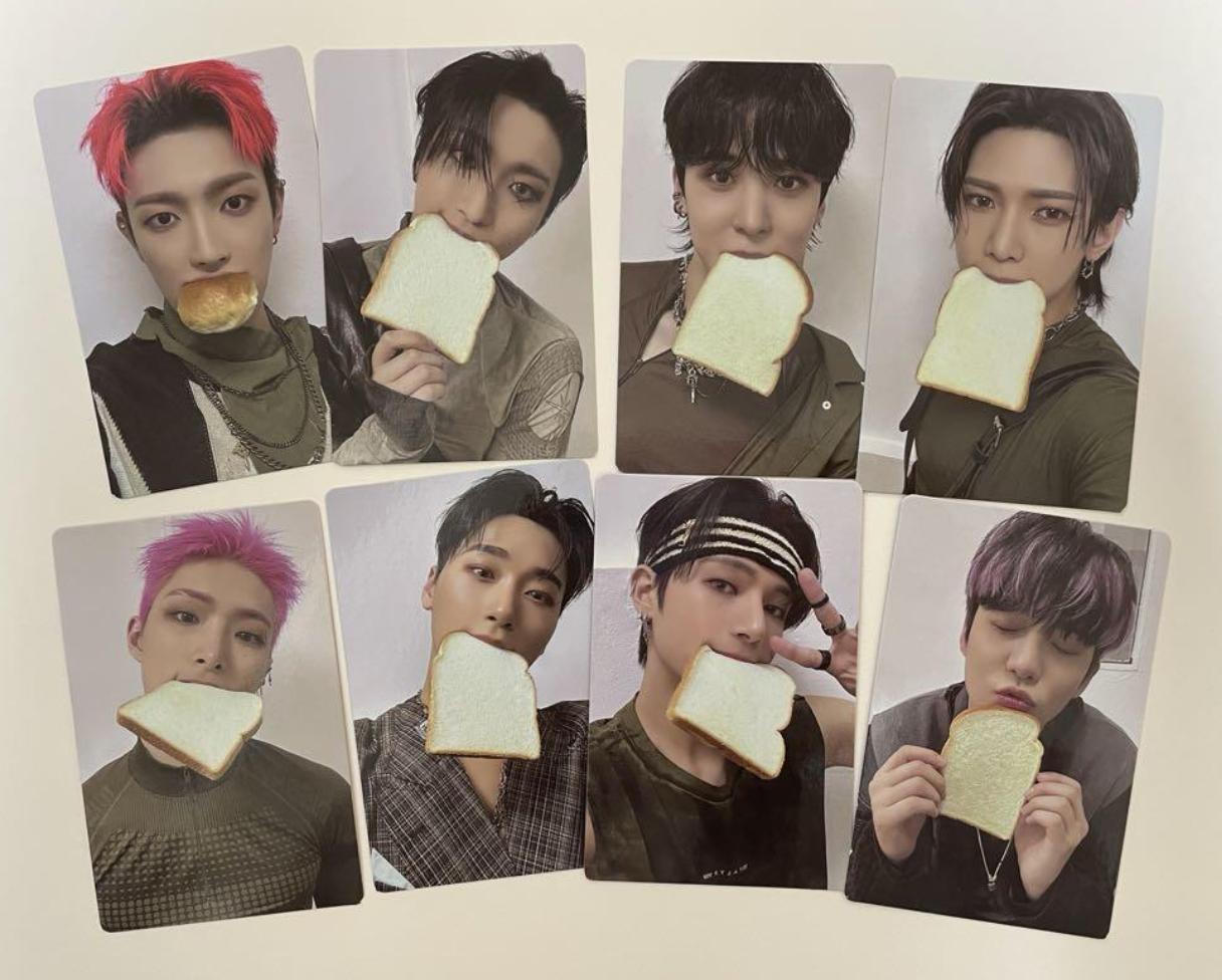 

Б/У ATEEZ THE WORLD EP.2 : OUTLAW Z Ver. Офіційна фотокартка Повний набір Limited Bread PC