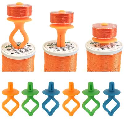 12 bucăți de culori asortate Suporturi pentru bobine Cleme Cleme Accesorii pentru mașina de cusut