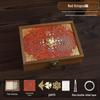 Song Brocade Jewelry Box DIY Kit: Handmade Solid Wood, Chinese Retro Gift for Mother's Day