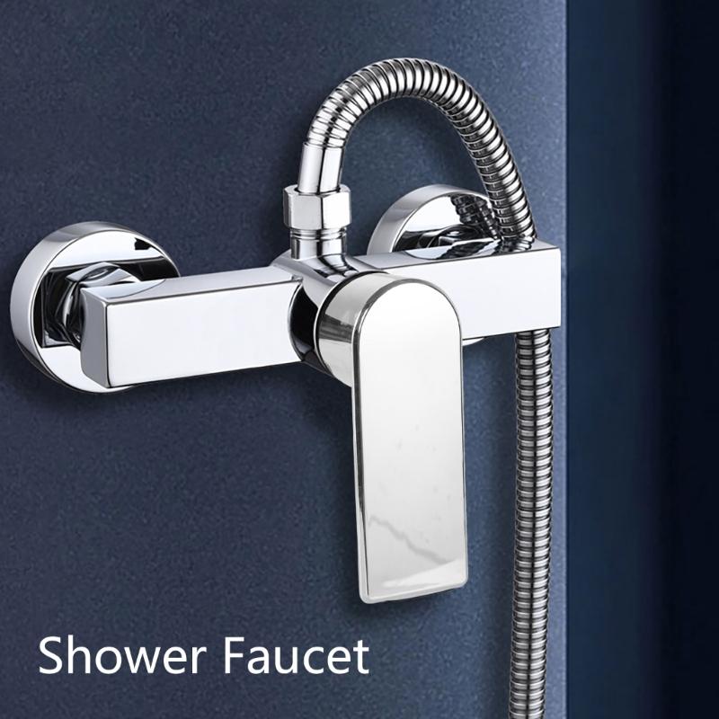 Fashion Single Handle Shower Mixer Bath Faucet Modern Single Lever Shower Faucet Bathroom Tap Elegant Shower Mixer Tap