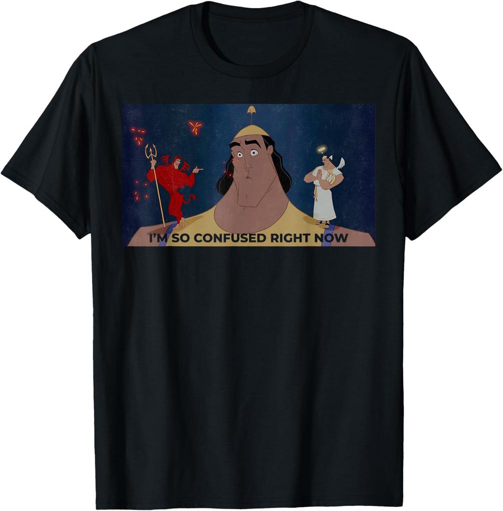 Disney The Emperor's New Groove Kronk I Am So Confused T-Shirt Small
