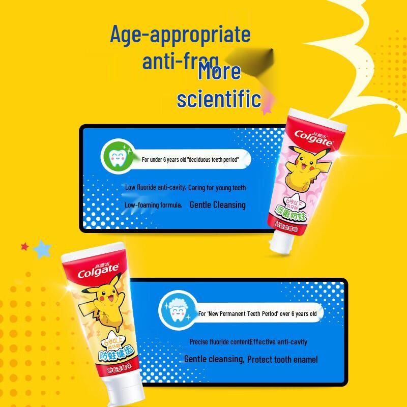 Colgate Kids Toothpaste, Peach Milk Flavor