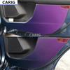 For FORD KUGA/ESCAPE 20-22 Door Anti-kick Sticker Modified Carbon Fiber Interior Car Film Accessories Modification