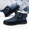 Winter Men's Boots Warm Plush Men's Snow Boots High Quality Winter Non-Slip Sneakers Outdoor Men's Hiking Ankle Boots Work Shoes