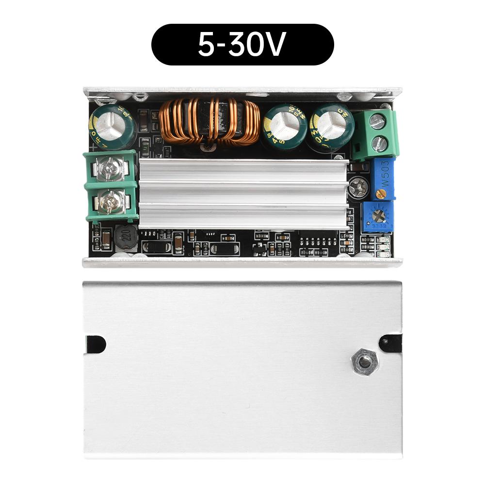 

DC-DC Модуль підвищення напруги від літій-іонного акумулятора Високопотужний синхронний випрямляч Стабільна напруга Стабільний струм Понижуючий модуль