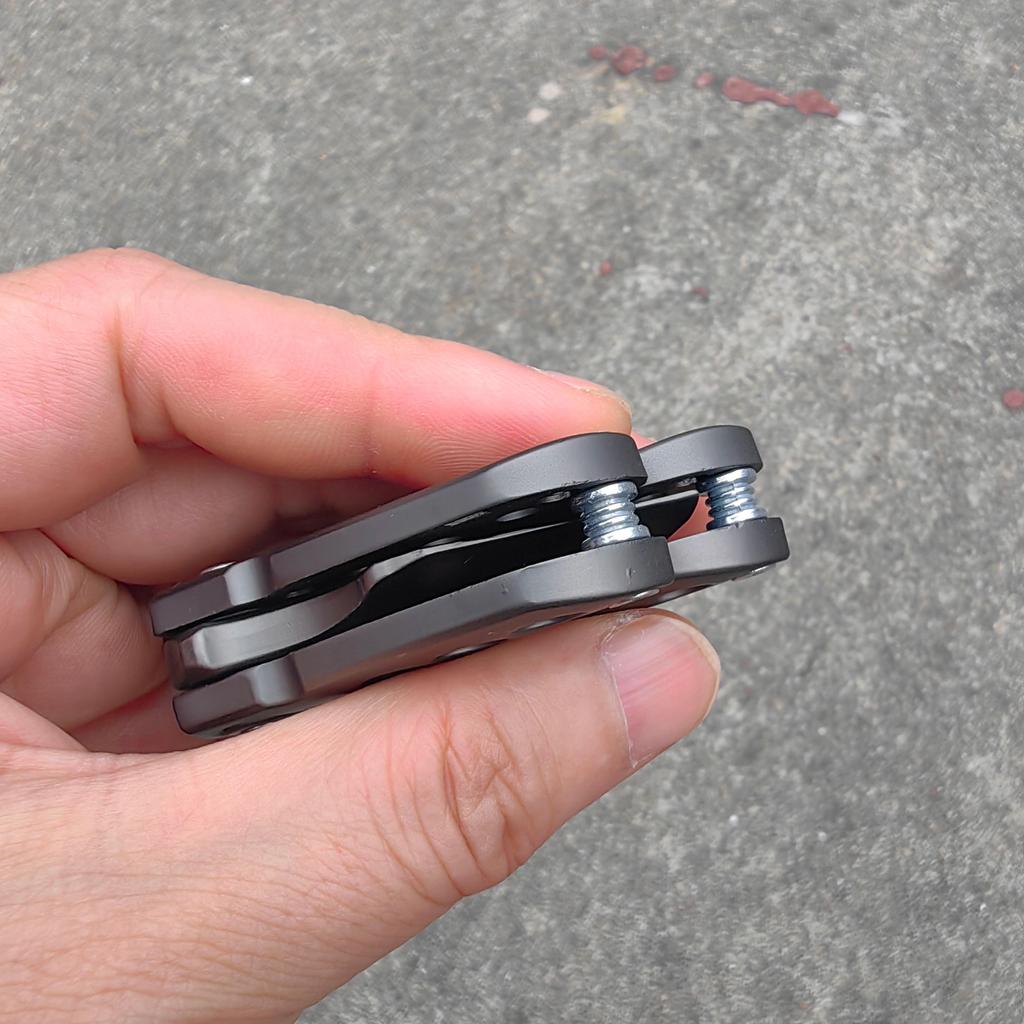 Magnetic Fidget Coin EDC Adult Decompression Toy Anxiety And Stress Relief Multifunctional Crowbar Fidget Slider Spinner Gift