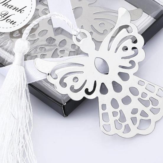 Guardian Angel Bookmark Tassels Stationary Christening Favor Gift AVE