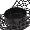 Romantic Moon Candlestick Iron Hollowed Candle Holder for Weddings Christmas Decoration Dining Coffee Table