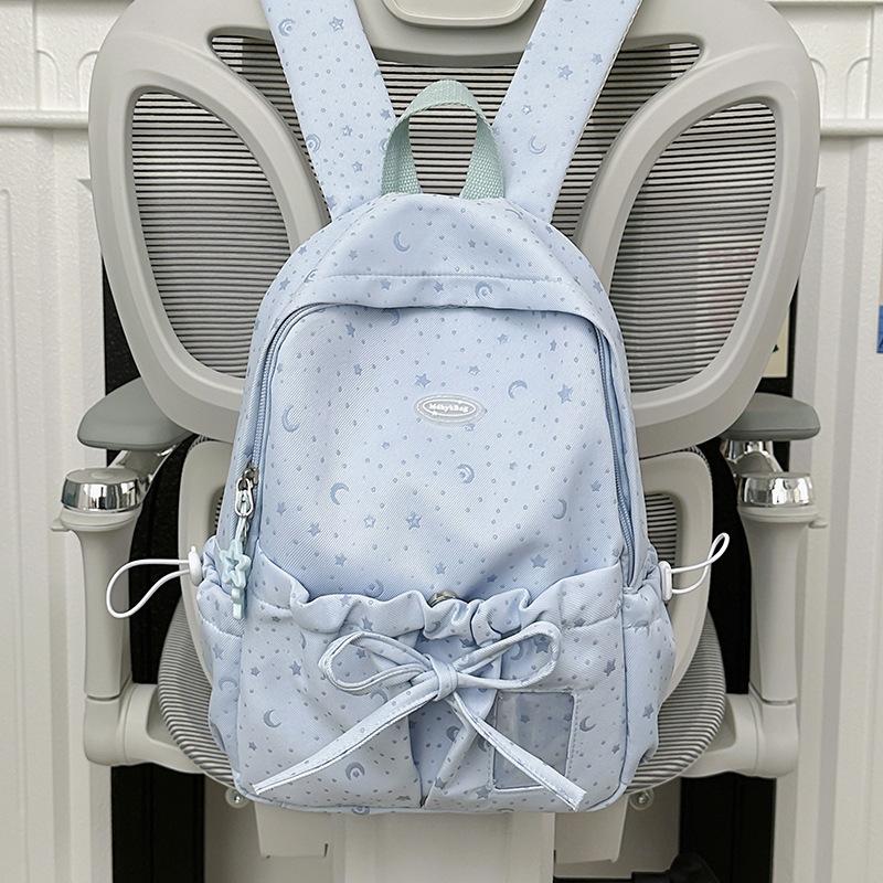 Schoolbag Japanese ins style schoolbag for female niche students Simple and cute girl backpack for junior high school girls Small fresh backpack
