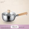 18cm 304 Stainless Steel Milk Pot with Lid