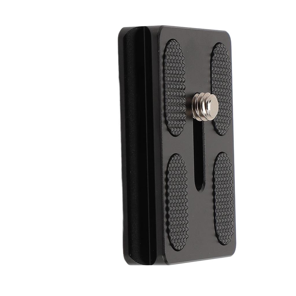 Quick Release Plate Aluminum Alloy 38mm Slot Standard 1/4in Thread Camera Tripod Quick Release Plate for Camera Stabilizer