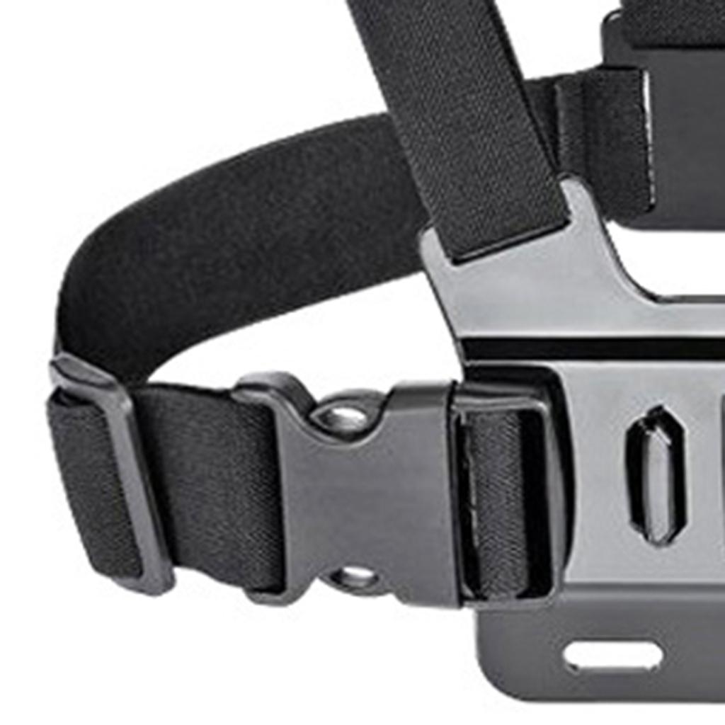 Action Camera Chest Strap Plastic Metal J Seat Fixing Action Camera Chest Mount Harness for Outdoor Cycling
