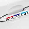 4Pcs Car Door Handel Stickers M Performance Logo For BMW E40 E90 F20 F30 F10 G20 G30 G01 F36 X1 X2 X3 X5 X6 M4 Car Accessories jbzh05