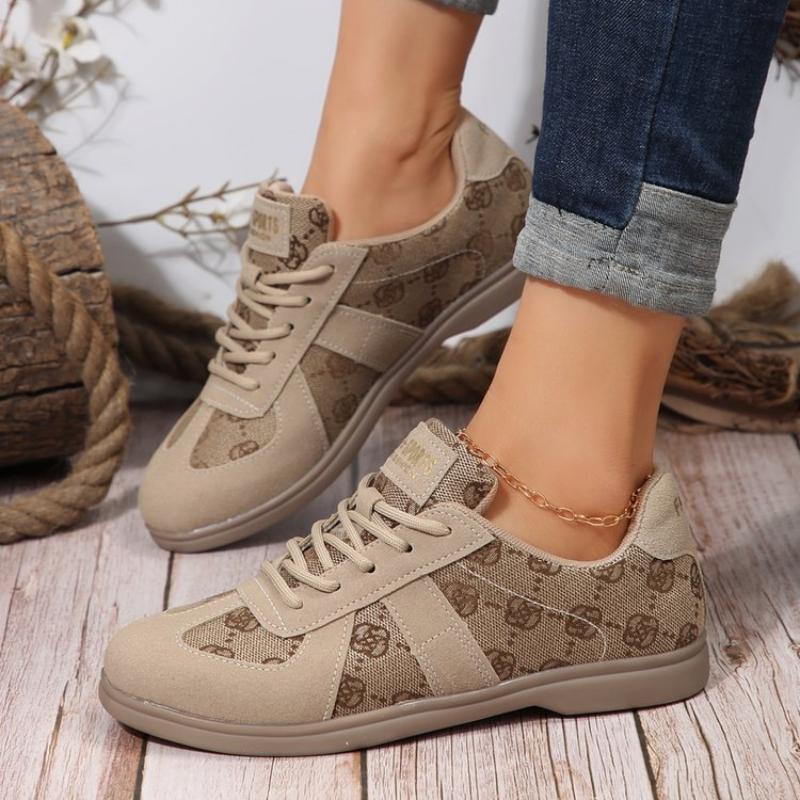 Classic Lace Up Spring and Autumn Women's Casual Sports Shoes Low-top Breathable and Wear-Resistant Sports Shoes 35-43