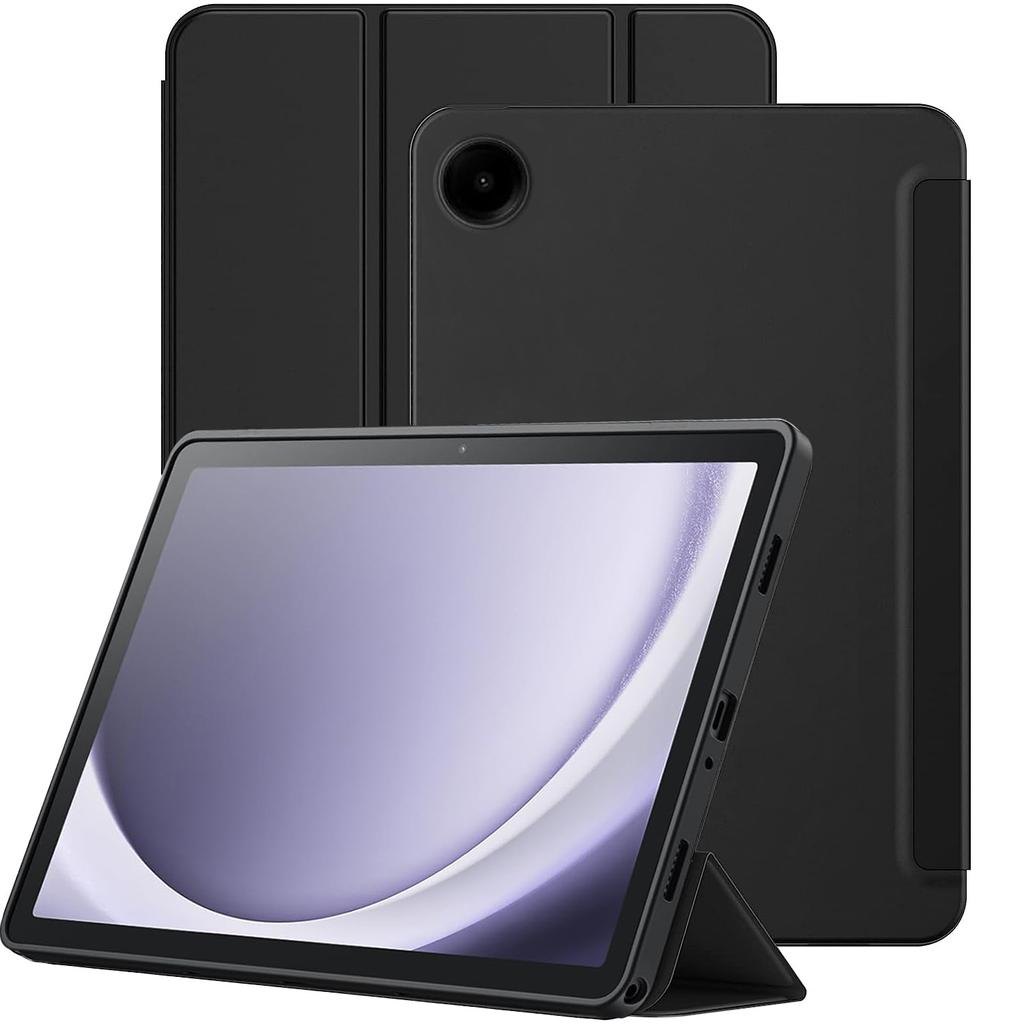 For Samsung Galaxy Tab A9 8.7'' 2023 SM-X110 SM-X115 Tri-fold Start Case Flip Magnetic Stand PU Leather Protective Cover