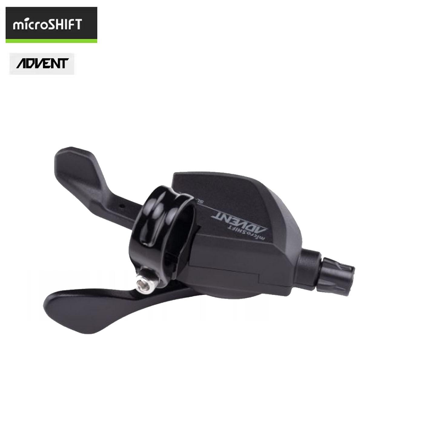 Комплект заднего переключателя Microshift Advent 1x9 для MTB: Задний переключатель, Манетка, Кассета 42T