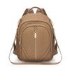 Schoolbag New Women's Large Capacity PU Candy Color Dopamine Color Backpack Backpack Change Bag Fashion Out