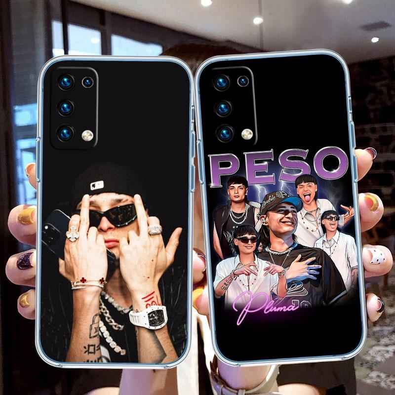 Peso Pluma Transparent Phone Case for Motorola Moto G7 G8 G9 G84 G85 G73 G24 G15 Z2 Play Power Plus