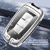 2026 Heißer Autoaufkleber Hochwertige Leder Auto Schlüsselhülle Schutzhülle Halter Schutz Schlüssellose Hülle Zubehör Für KIA RIO F