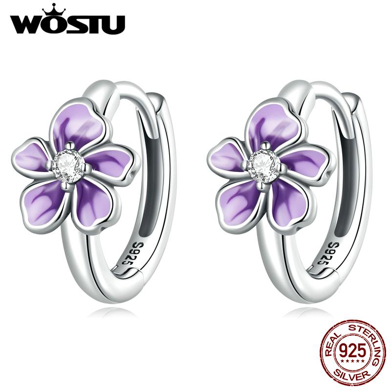 Orecchini A Cuore In Argento Sterling 925 Con Ametista – Ipoallergenici, Senza Nichel – Regalo Donna