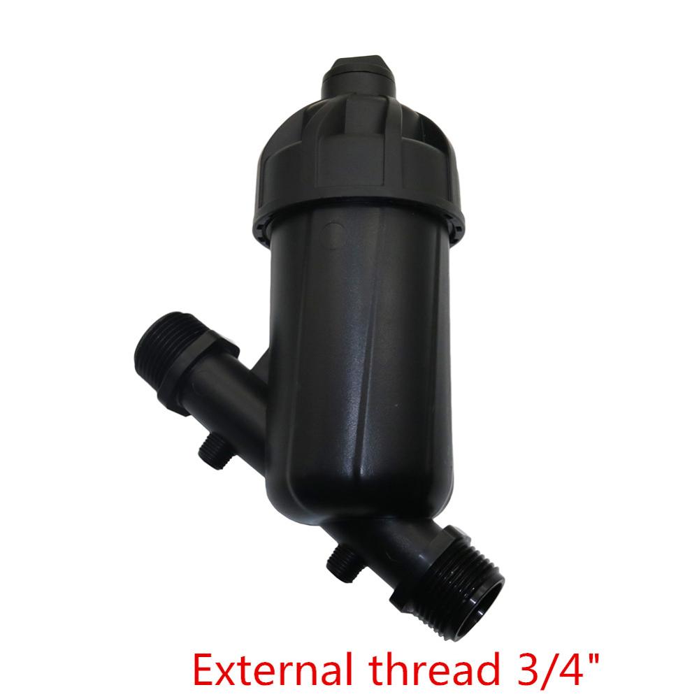 Y-type Water Filter with 3/4", 1" Male Thread Agriculture Tools Garden Lawn Watering Irrigation Purifier Garden Supplies 1 Pc