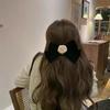Vintage Black Big Large Velvet Bow Hair Clip For Women Girls Wedding Long Ribbon Korean Hairpins Barrette Hair Accessories
