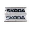 ABCDGF1 ABS Letter Emblem Sticker for Skoda RS Yeti Fabia Superb Octavia Kodiaq Karoq Tour Rapid Car Rear Trunk Badge Auto Accessories