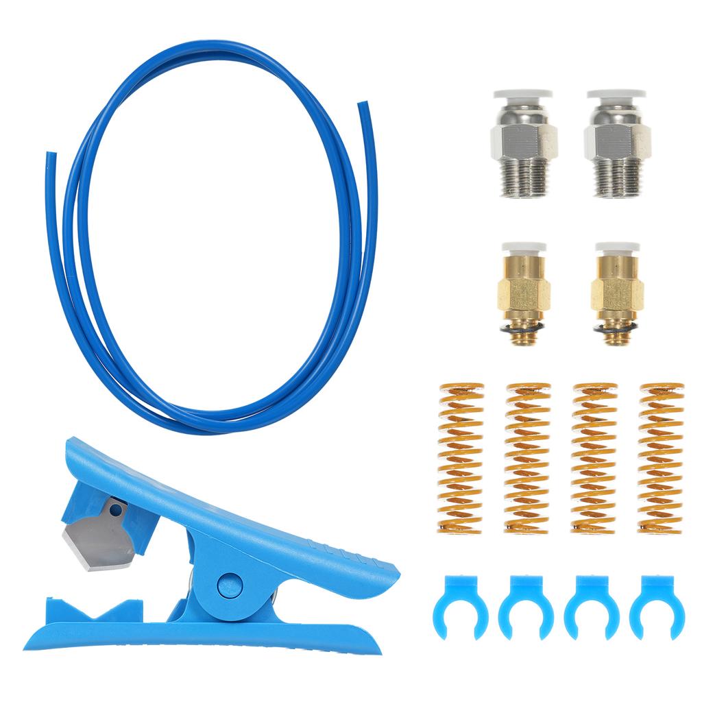 Sada pro 3D tiskárnu PTFE trubička hadice 100 cm pro 1,75mm filament s řezačkou PTFE trubiček 2ks PC4M6