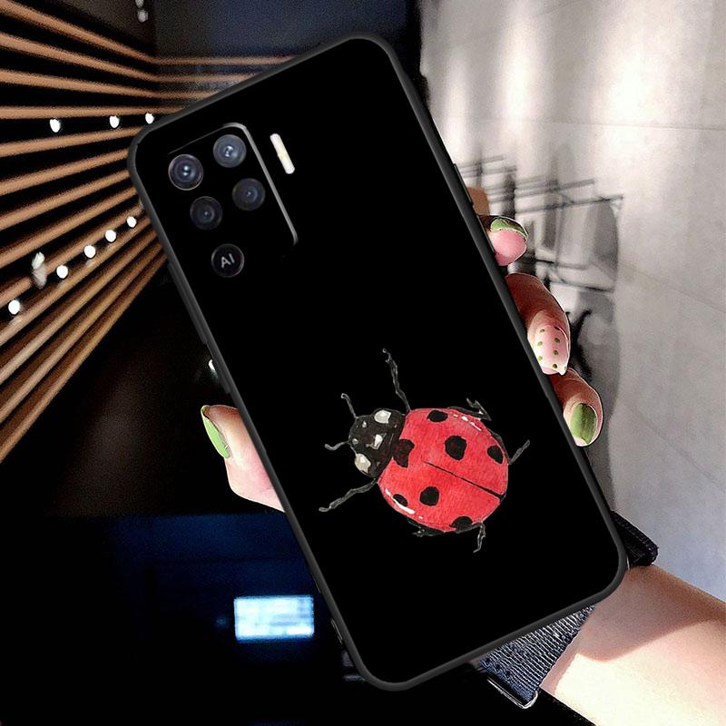 Insects Case For Oppo A78 A98 A18 A38 A58 A60 A80 A40 A77 A57 A17 A74 A54 A94 A96 A76 A16 A15 A5 Pro