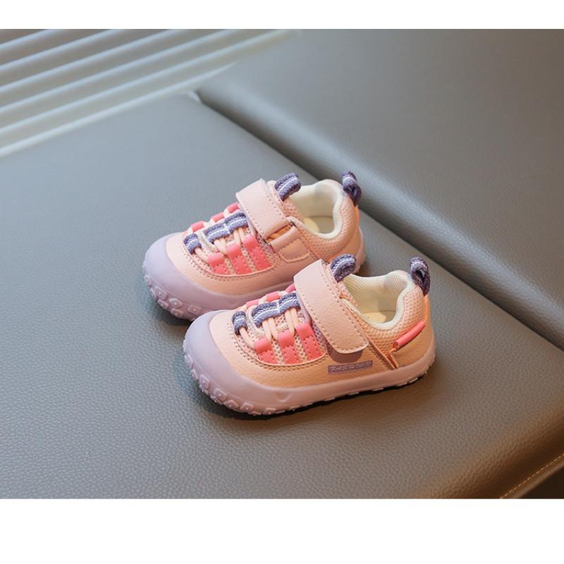New Baby Toddler Shoes Breathable Mesh Children's Shoes Non-slip Soft Sole Men's and Women's Sports Shoes
