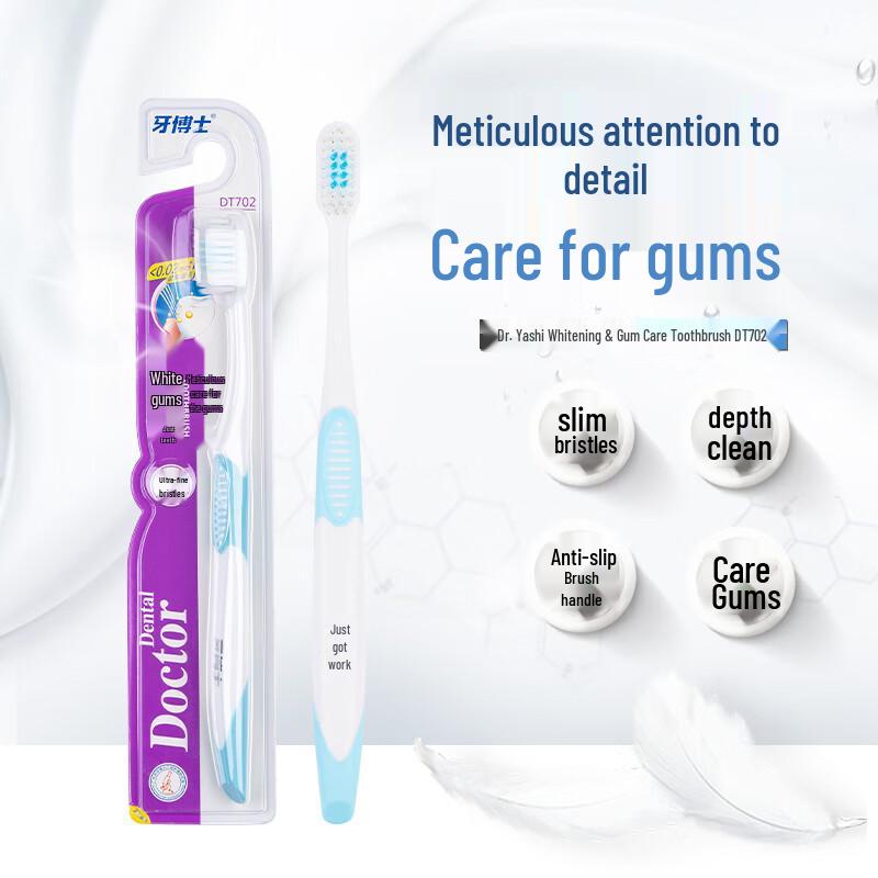 Dr. Dental Soft Bristle Toothbrush 5-Pack