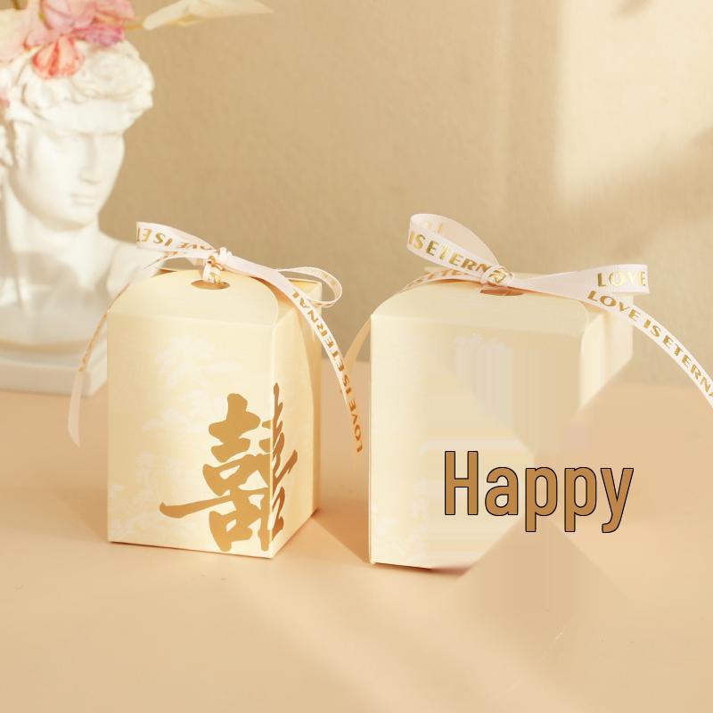 2025 Wedding Favor Candy Gift Boxes - Empty Niche Candy Bags