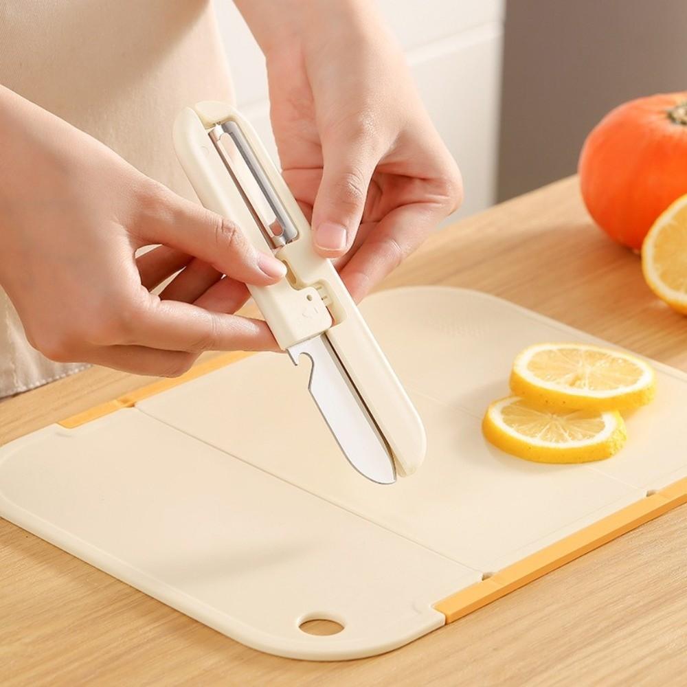 Non-Slip Folding Cutting Board Food Grade Baby Food Board Kitchen Chopping Board  Fruits Cutting