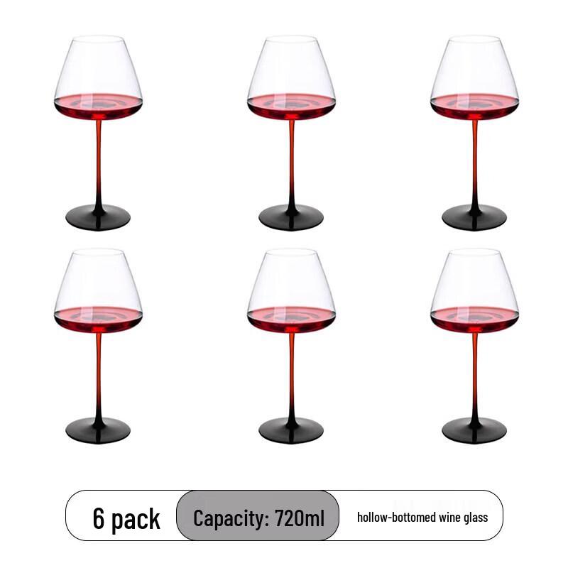 Premium Burgundy Style Universal Wine Glass Set