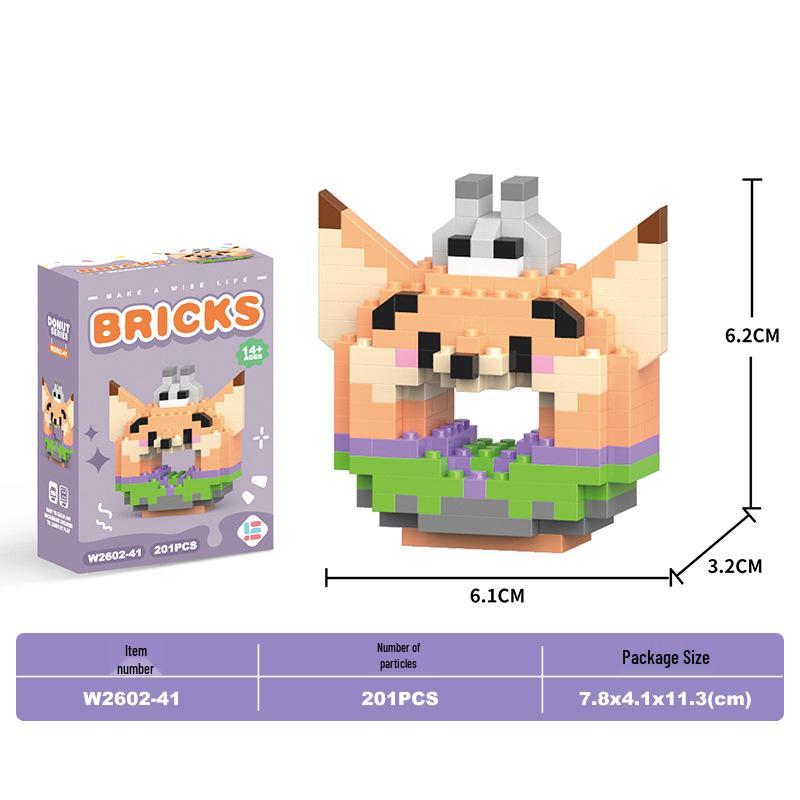 Santa Claus Micro Bricks Educational Toy - Compatible with LEGO, Building Blocks for Kids