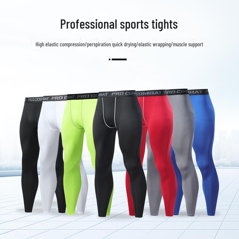 Men's Quick-Dry Breathable Elastic Sports Base Layer Pants